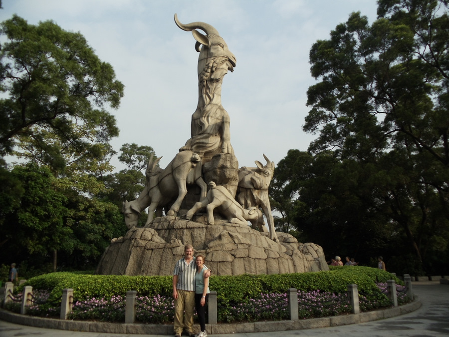 Guangzhou's Five Ram Statue.